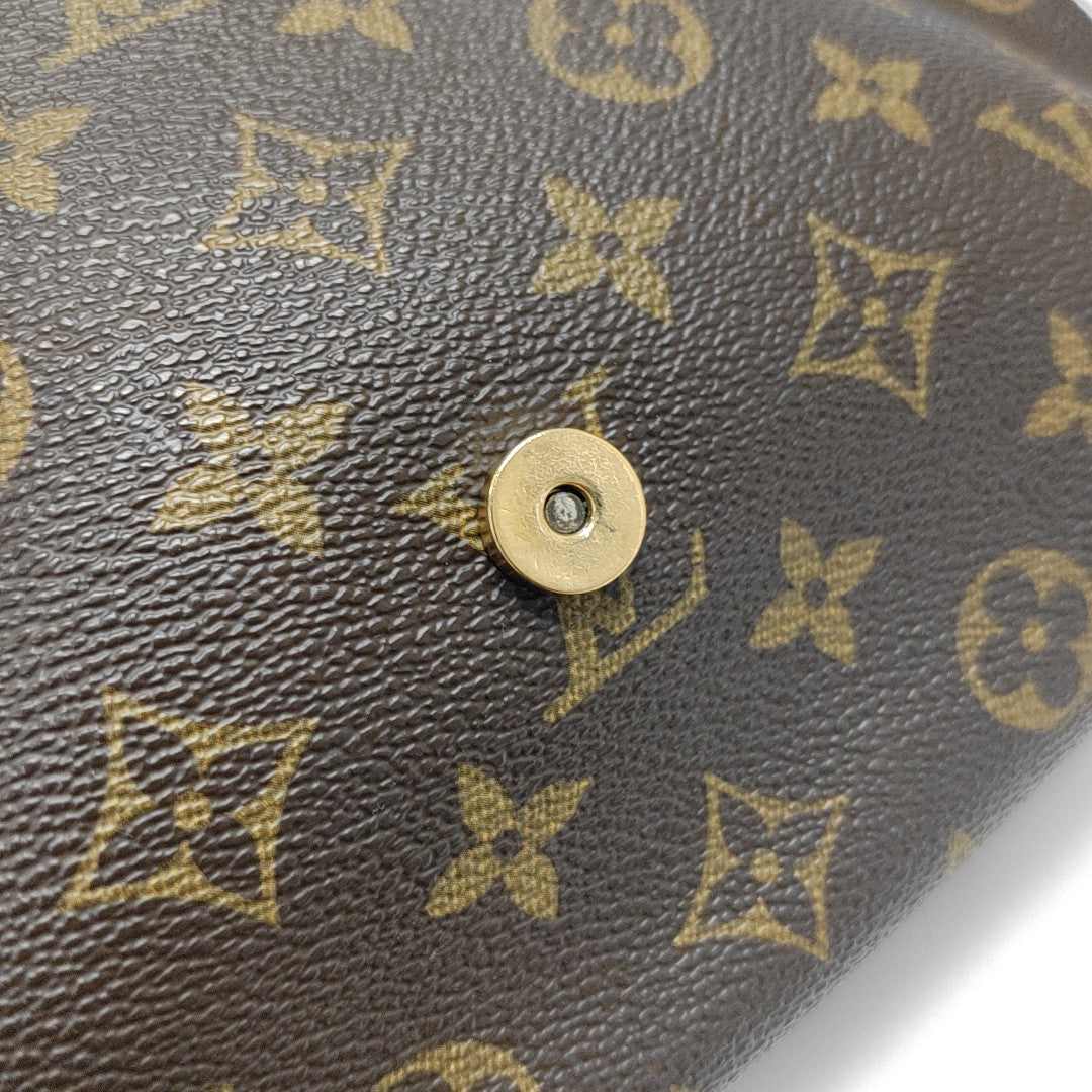MUSETTE TANGO Monogram Coated Canvas Brown