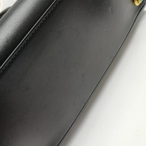 CITY STEAMER PM Calfskin Black