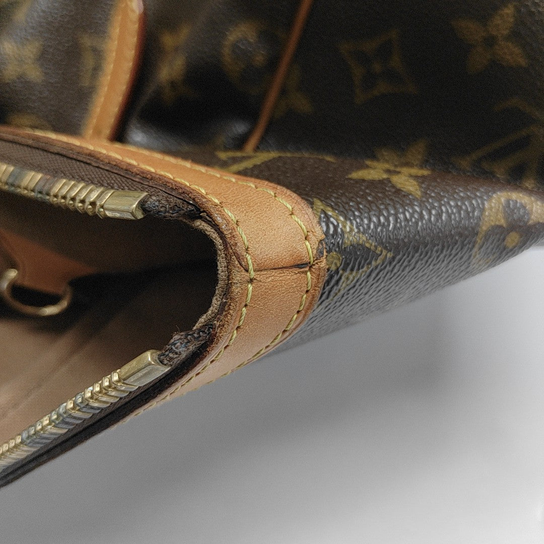 TIVOLI GM Monogram Coated Canvas Brown