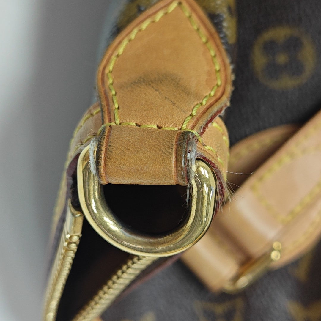 PALERMO PM Monogram Coated Canvas Brown