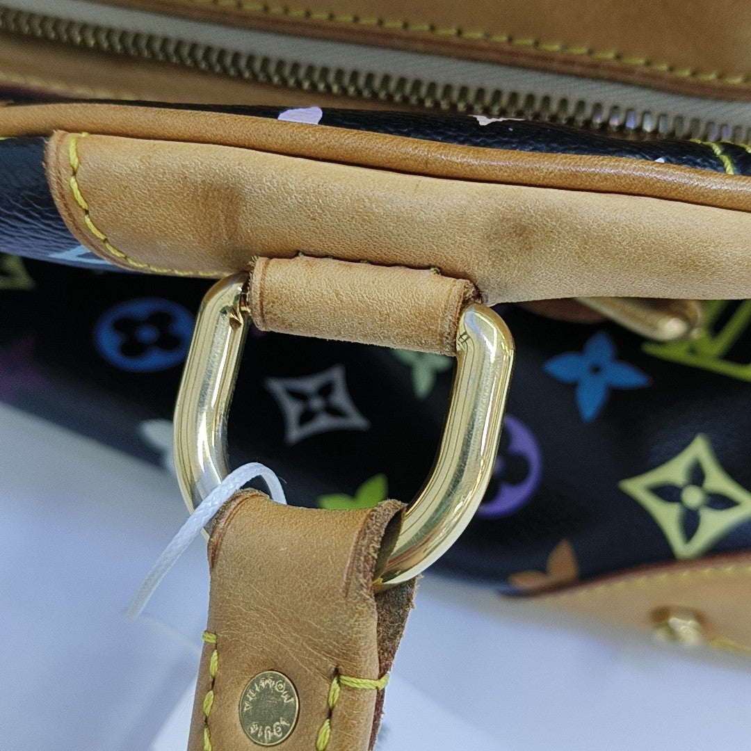 LV × TM CLAUDIA Monogram Coated Canvas Black