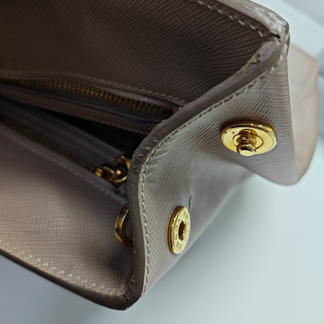 Parabole Saffiano Calfskin Pink