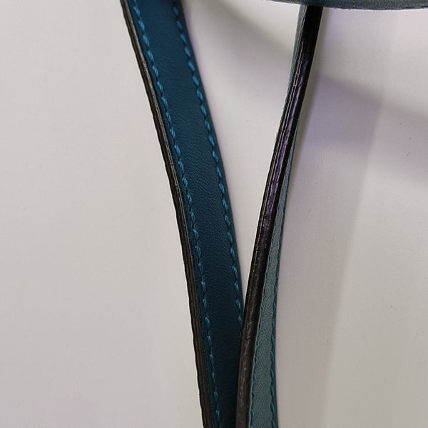 Microguccissima Monogram Calfskin Blue
