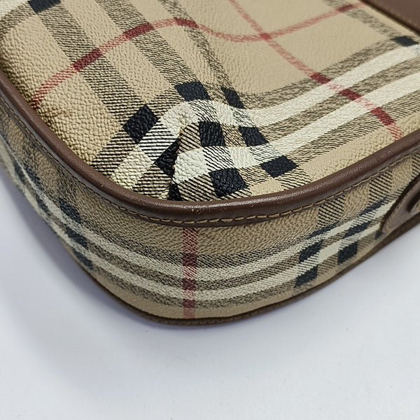 Coated Canvas Shoulder Bag Multicolor