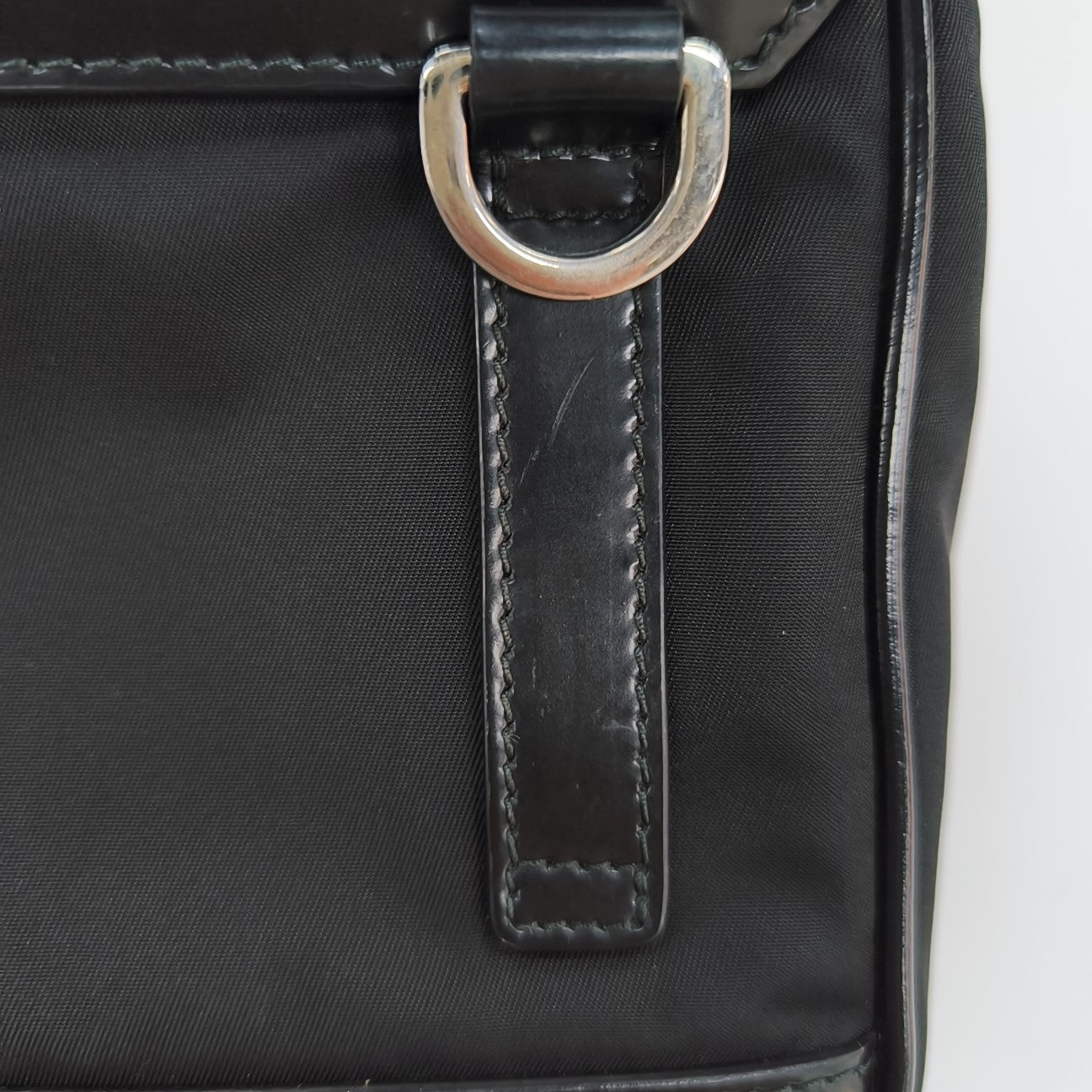 Nylon Calfskin Black