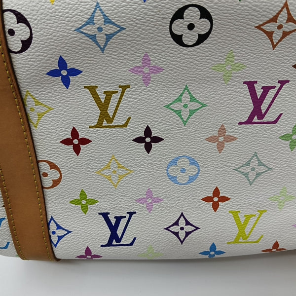 LV × TM PRISCILLA Monogram Coated Canvas White
