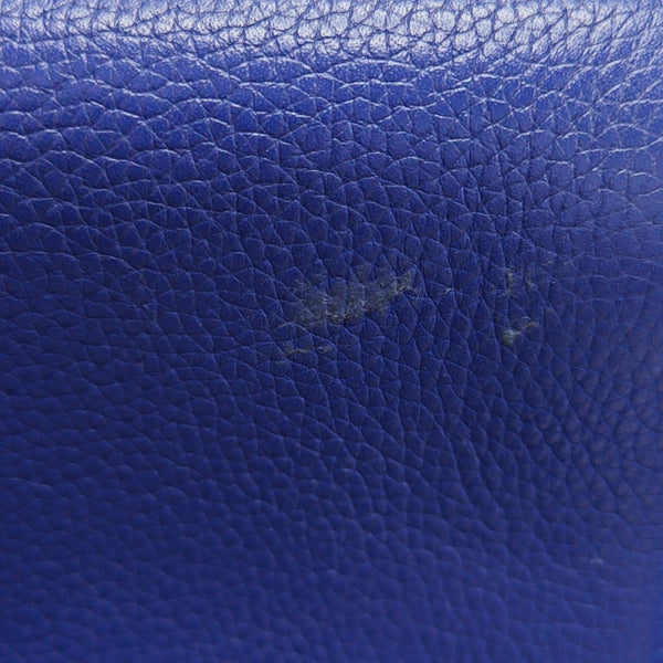 TRAPEZE Medium Calfskin Blue