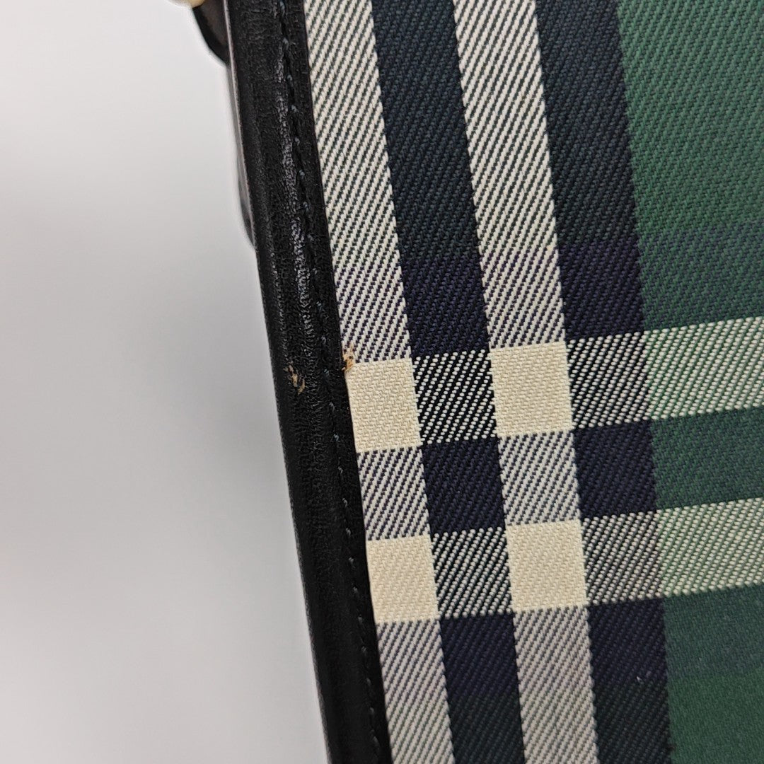 Fabric Shoulder Bag Green