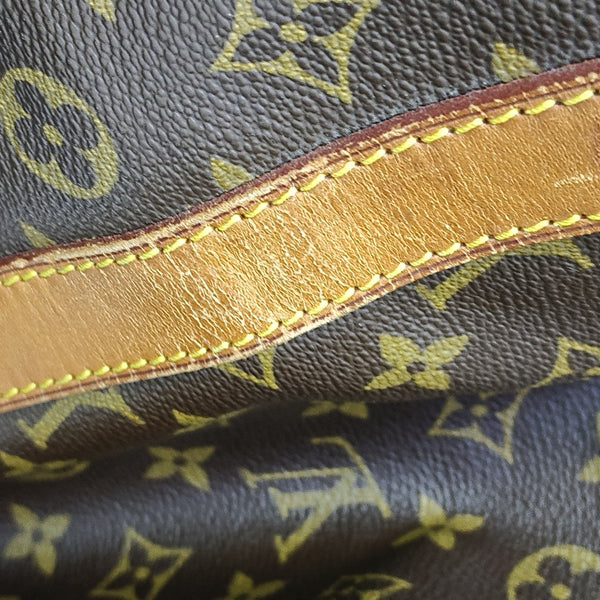 SAC SOUPLE 55 Monogram Coated Canvas Brown