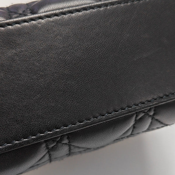 Lady Dior Mini Cannage Piel de cordero Negro