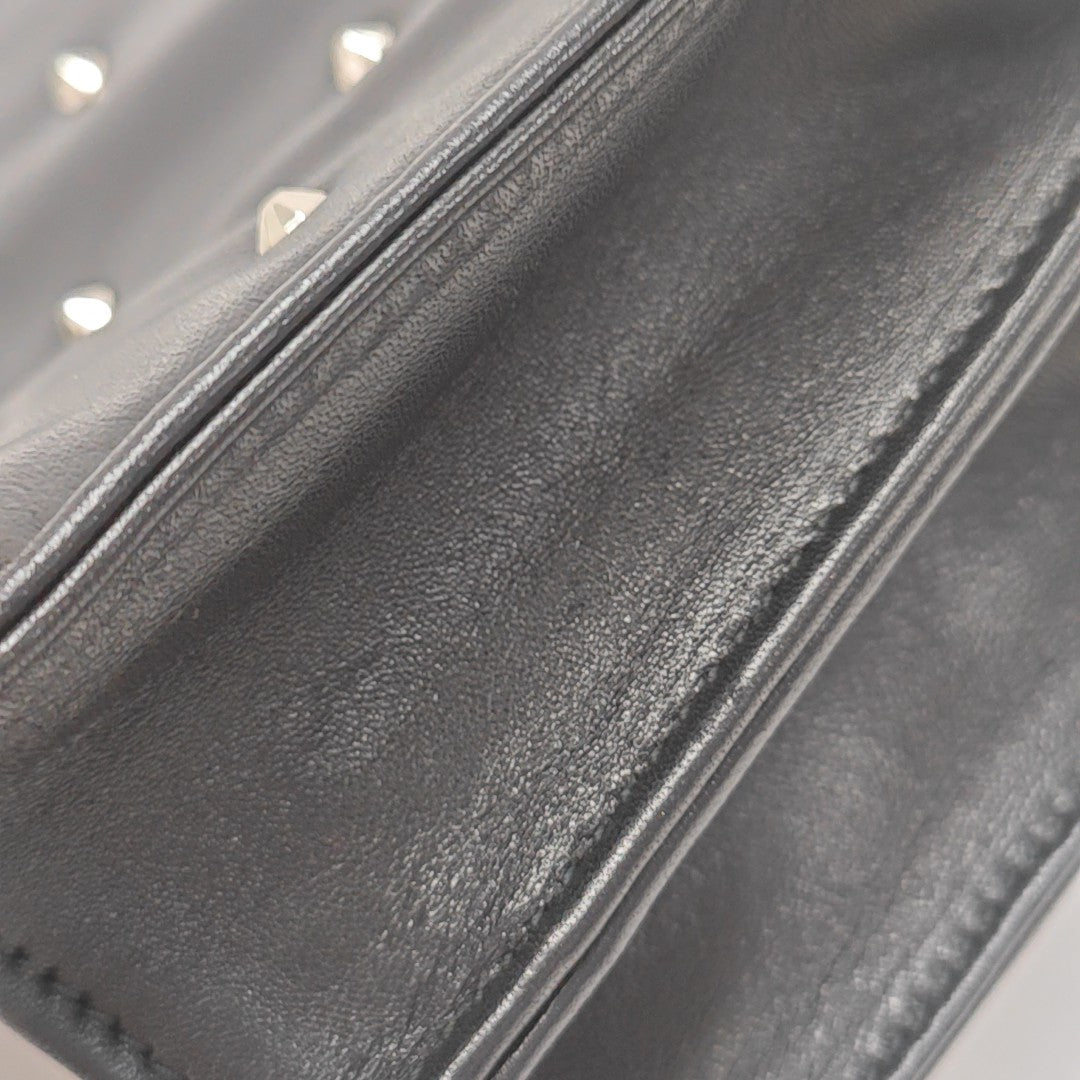 Lambskin Shoulder Bag Black