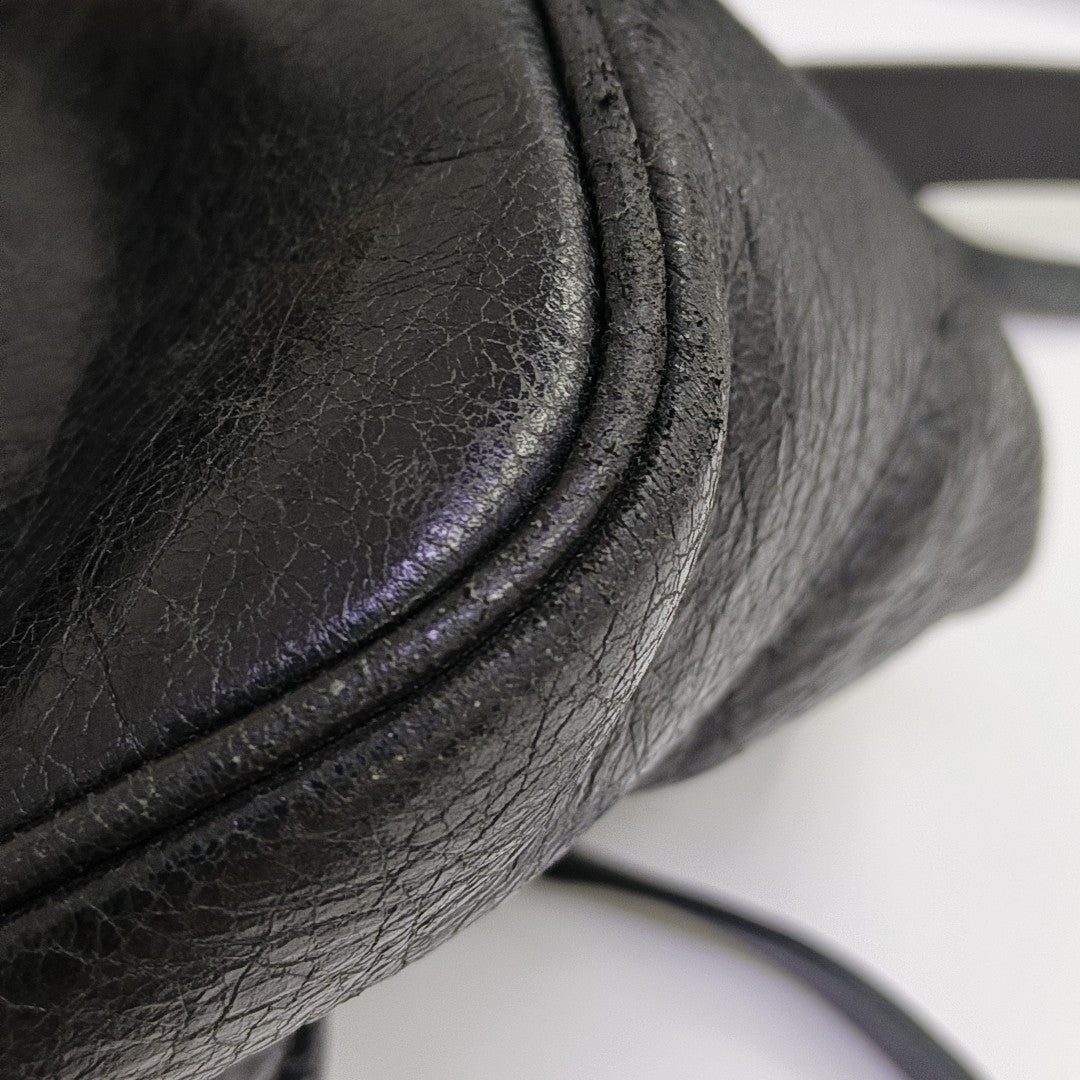 Classic City Small Lambskin Black