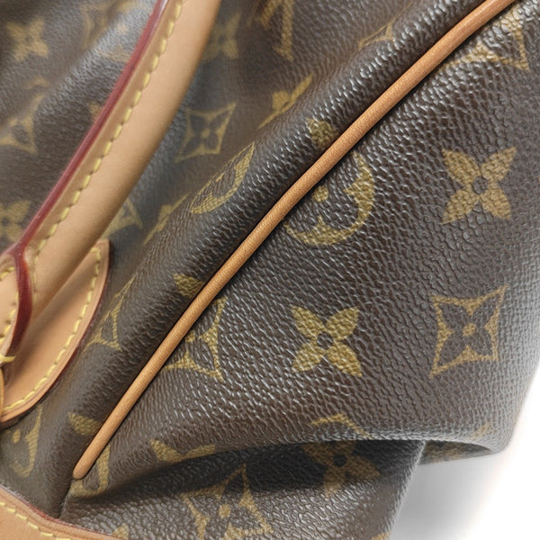 SEGUR Monogram Coated Canvas Brown