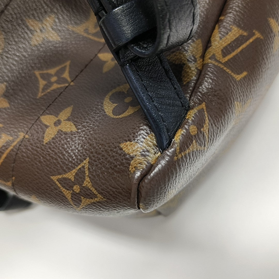 PALM SPRINGS PM Monogram Coated Canvas Brown