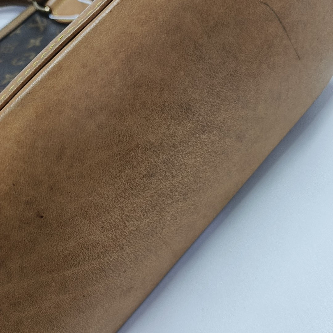 LOCKIT PM Monogram Coated Canvas Brown