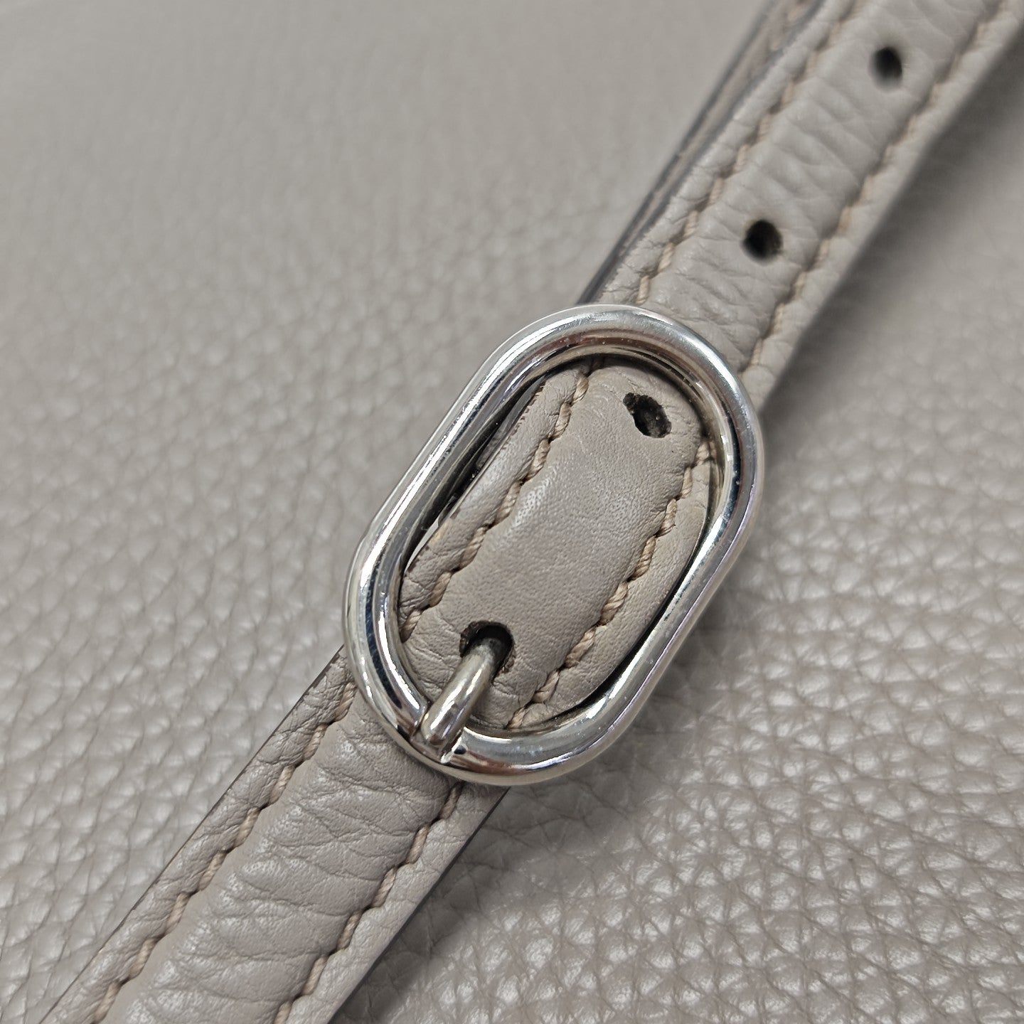 Bamboo 1947 Medium Calfskin Gray