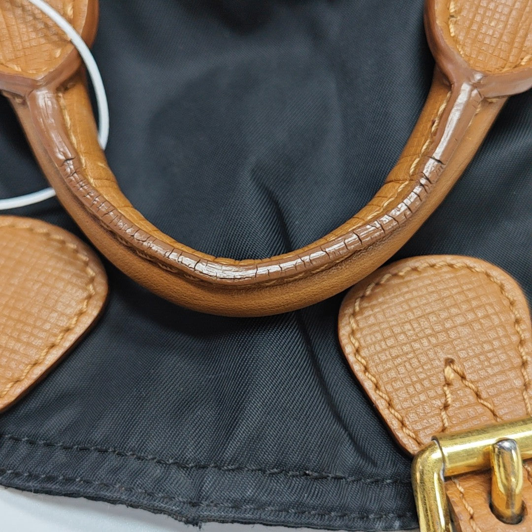 The Rucksack Nylon Black