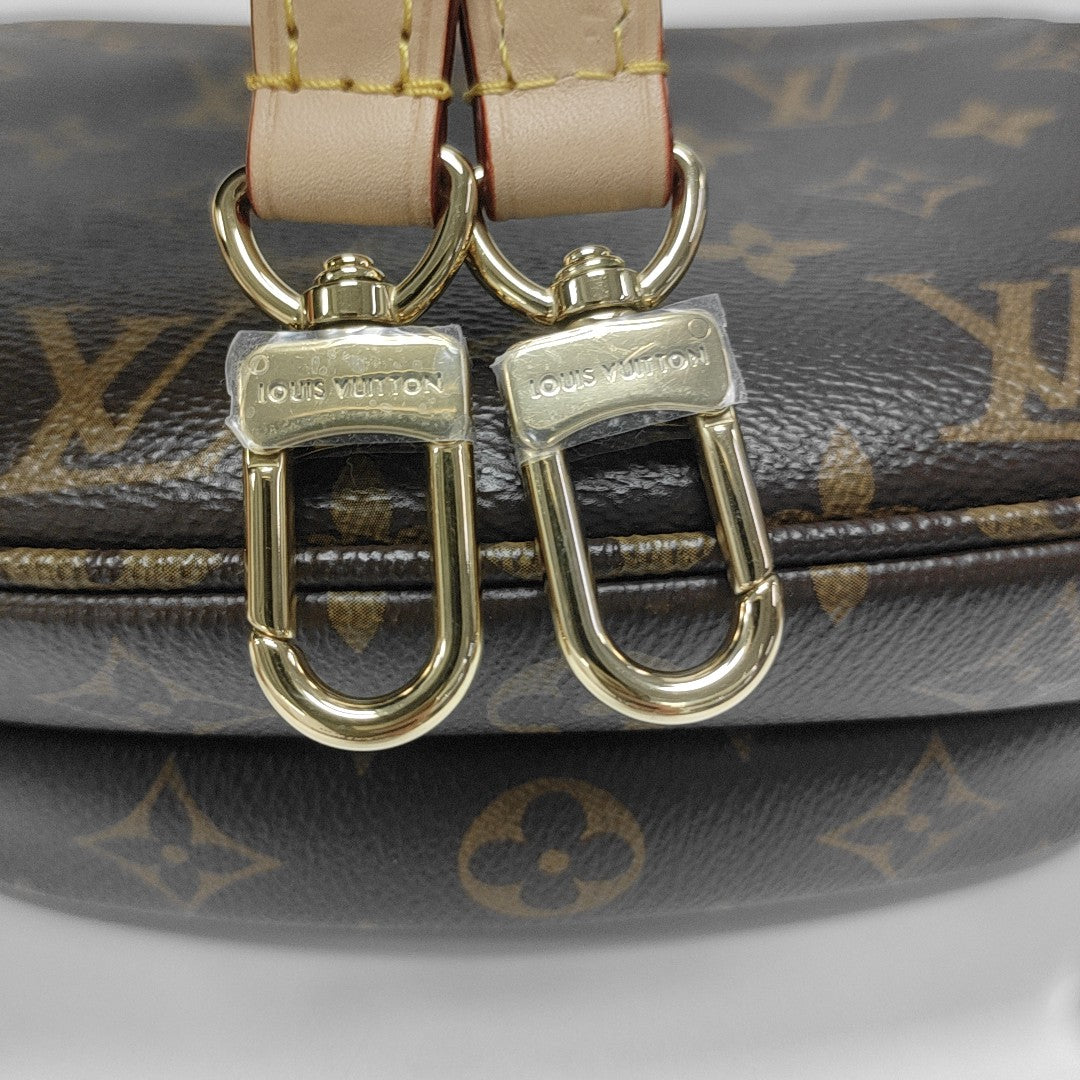 SAUMUR BB Monogram Coated Canvas Brown