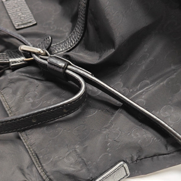 GG Imprime Monogram Nylon Black