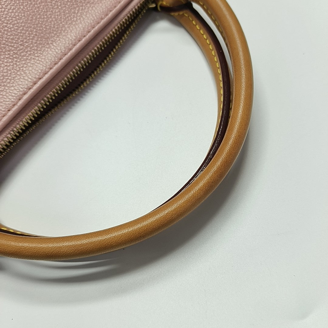 V TOTE BB Monogram Coated Canvas Pink