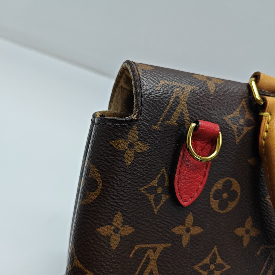 MARIGNAN Monogram Coated Canvas Brown