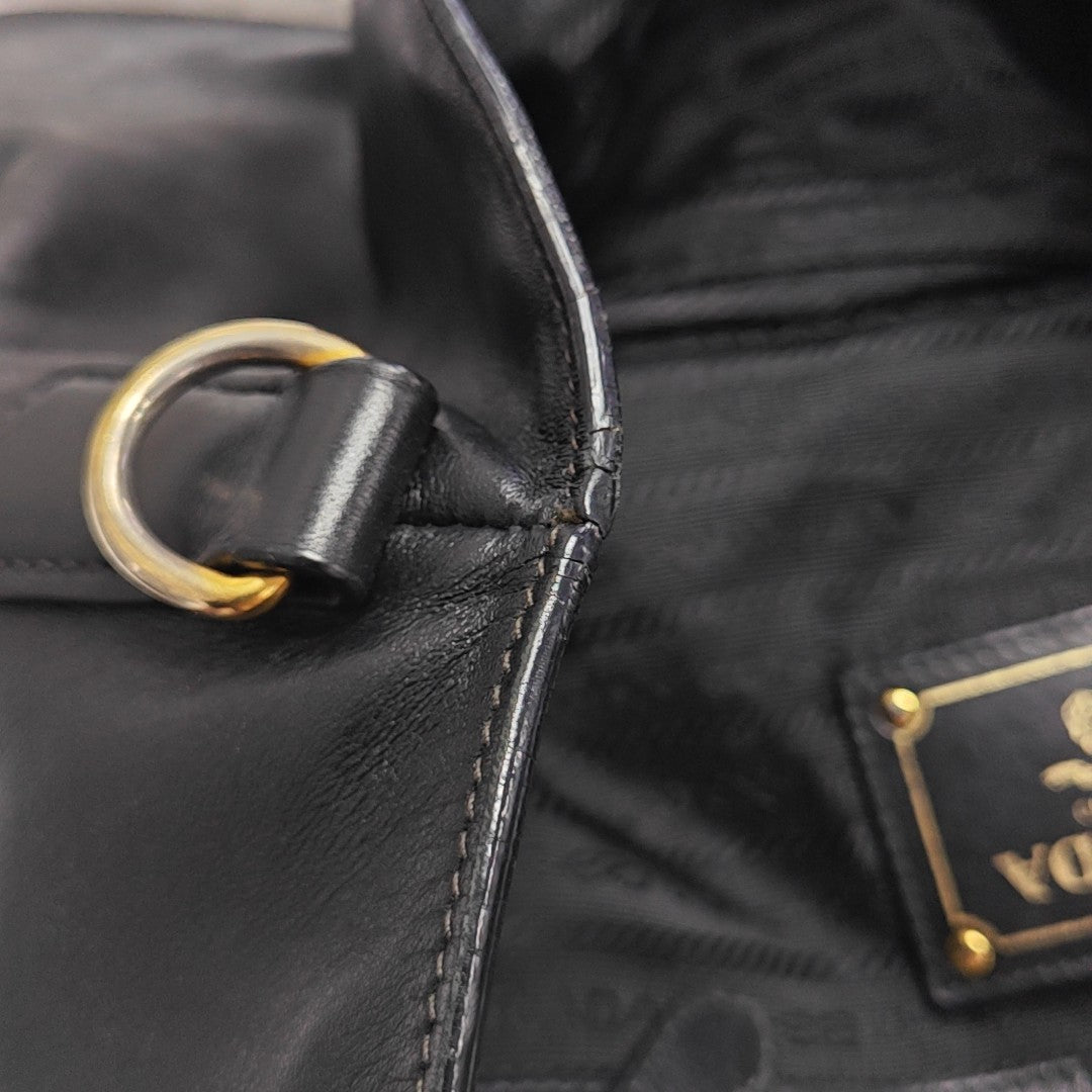 Calfskin Tote Bag Black