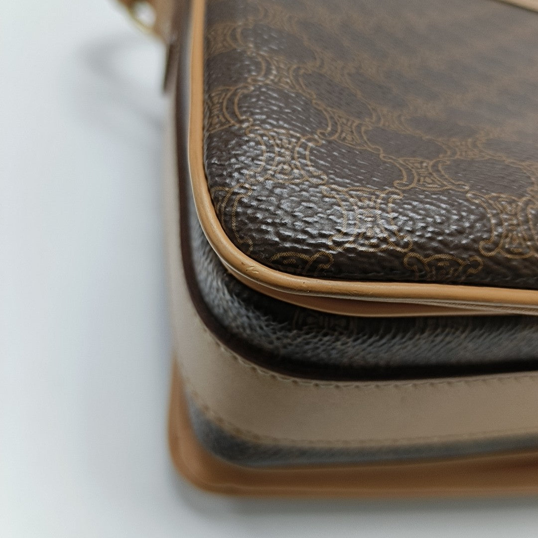 MACADAM BACKPACK Coated Canvas Brown
