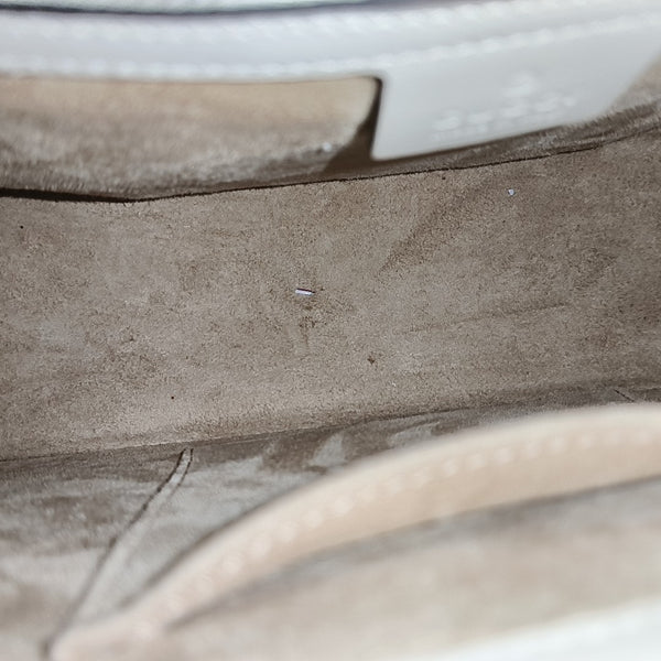 Sylvie Small Calfskin White