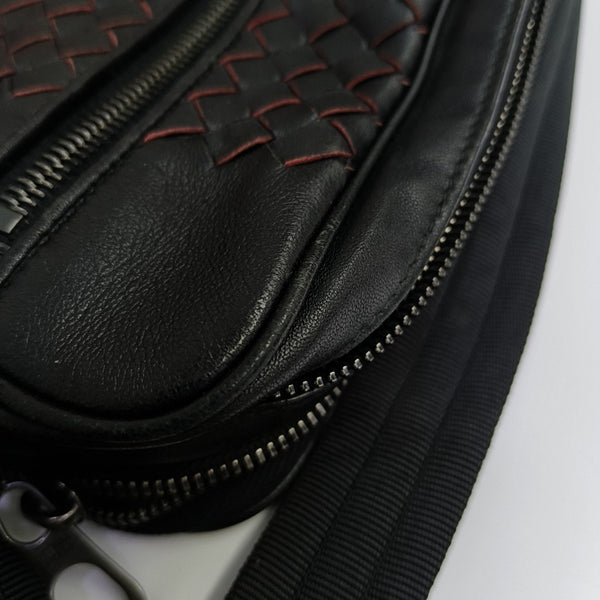 Calfskin Shoulder Bag Black