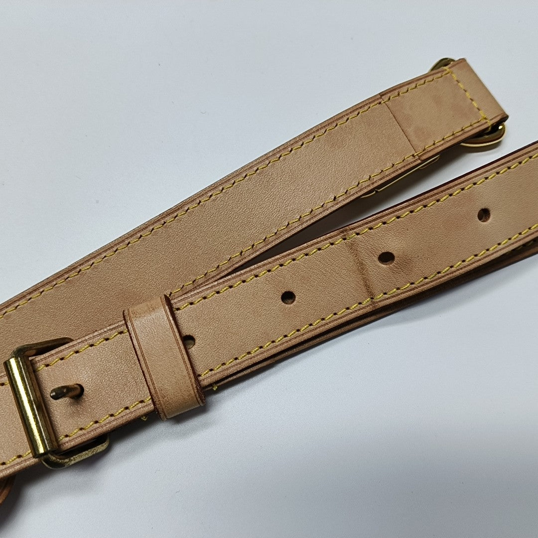KEEPALL 50 Monogram Coated Canvas Brown