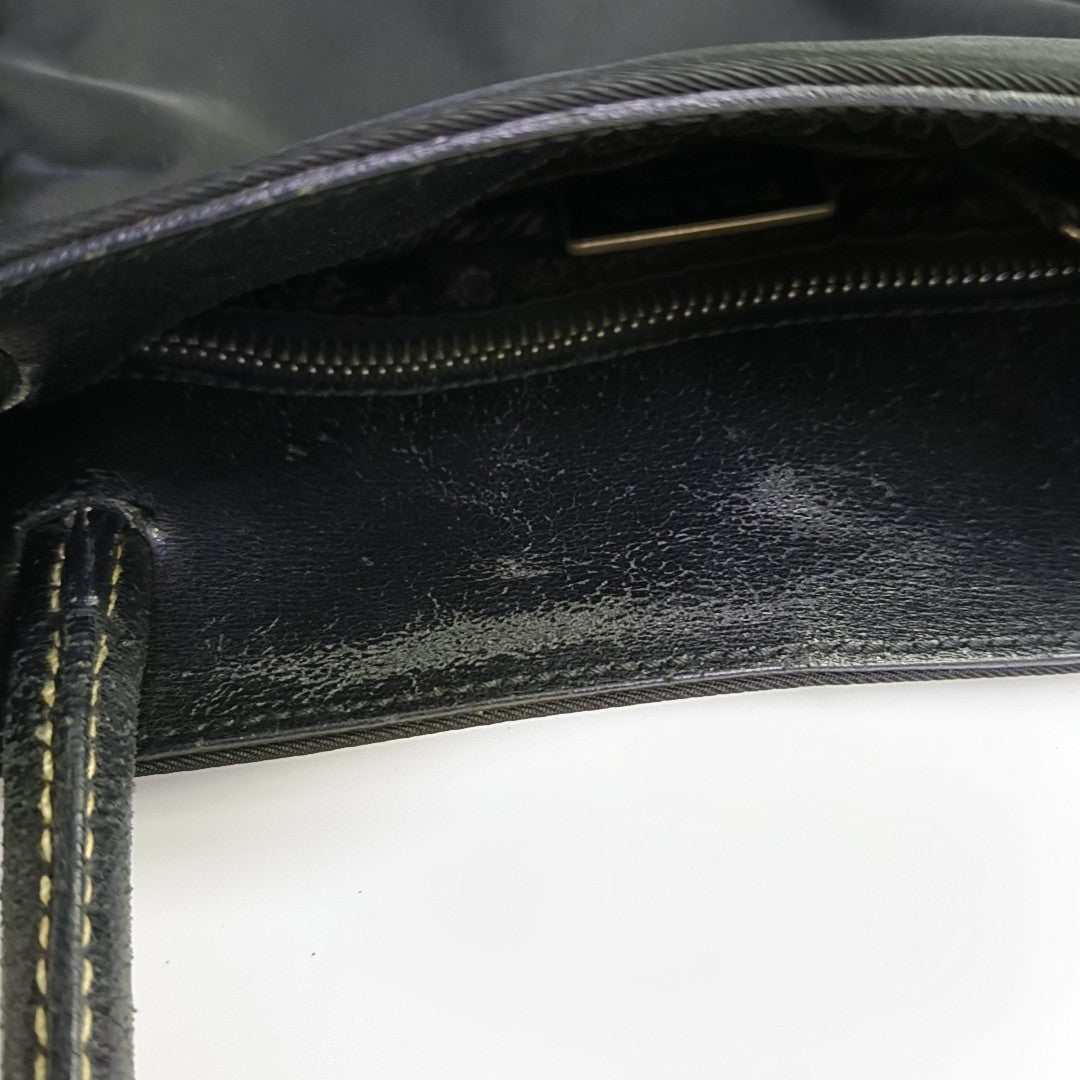 Nylon Tote Bag Black