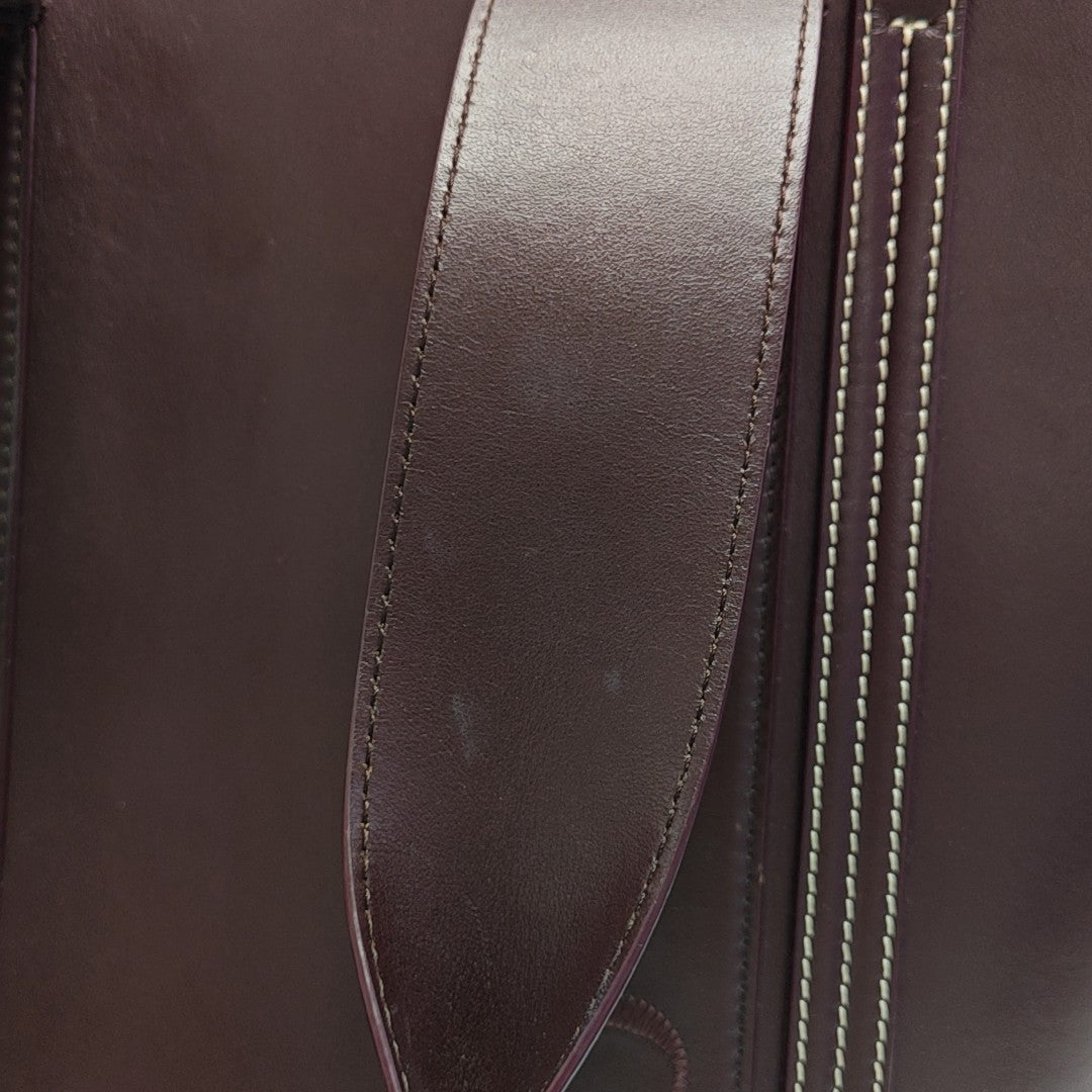 Woody Large Calfskin Red