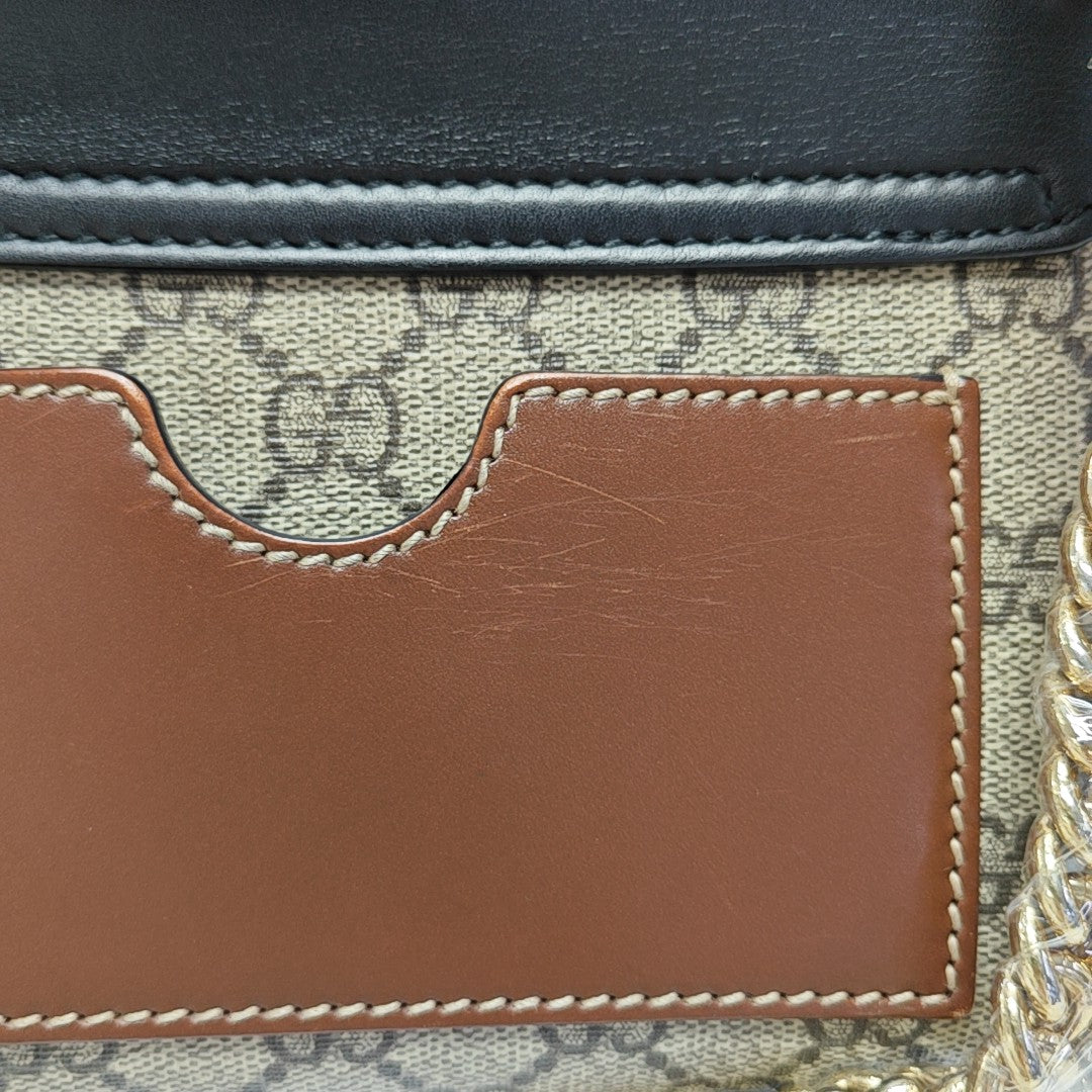 Padlock Small Monogram Coated Canvas Multicolor