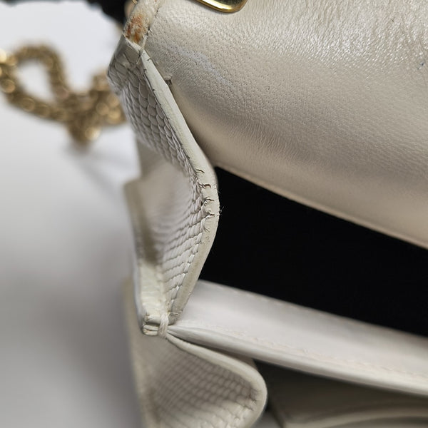 Miu Confidential Quilted Denim Blue
