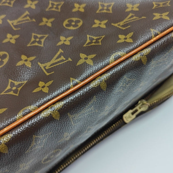 SIRIUS Monogram Coated Canvas Brown