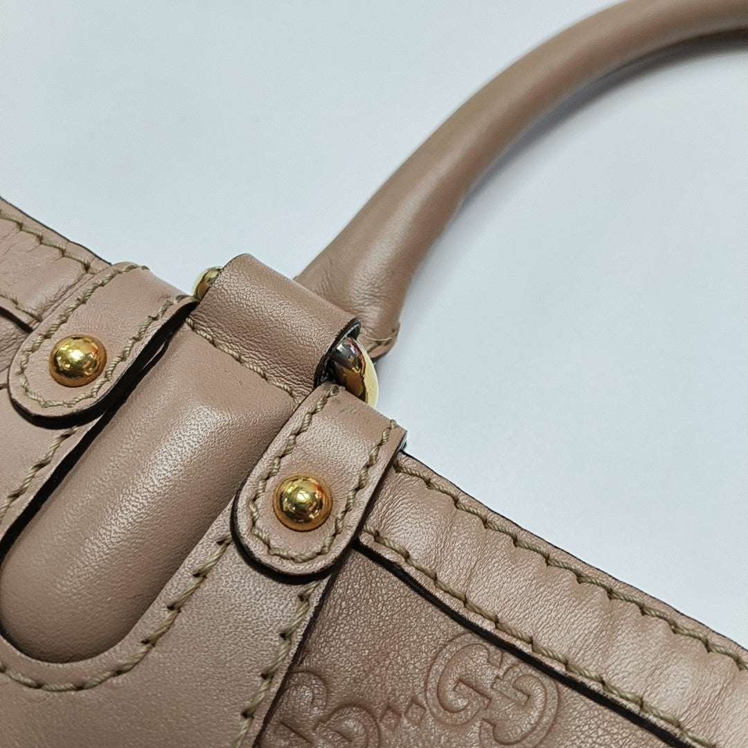 Sukey Monogram Calfskin Rosa