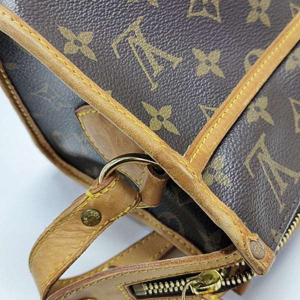POPINCOURT Monogram Coated Canvas Brown