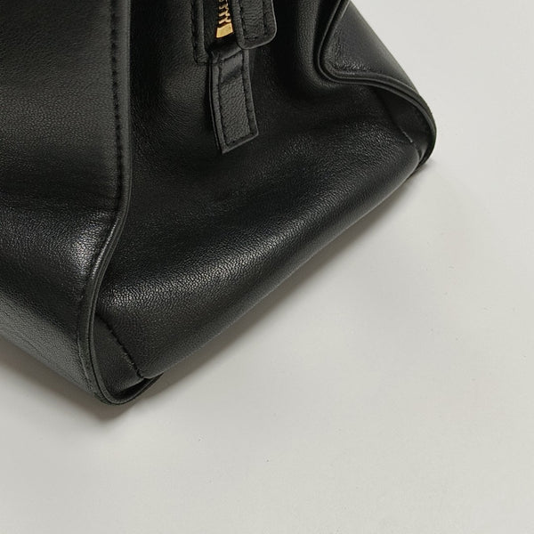 Quilted Lambskin Tote Bag Black