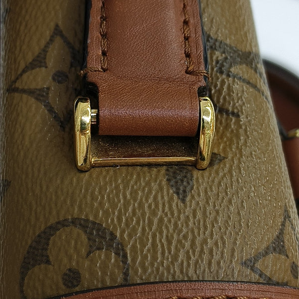 SPEEDY Nano Monogram lona revestida marrón