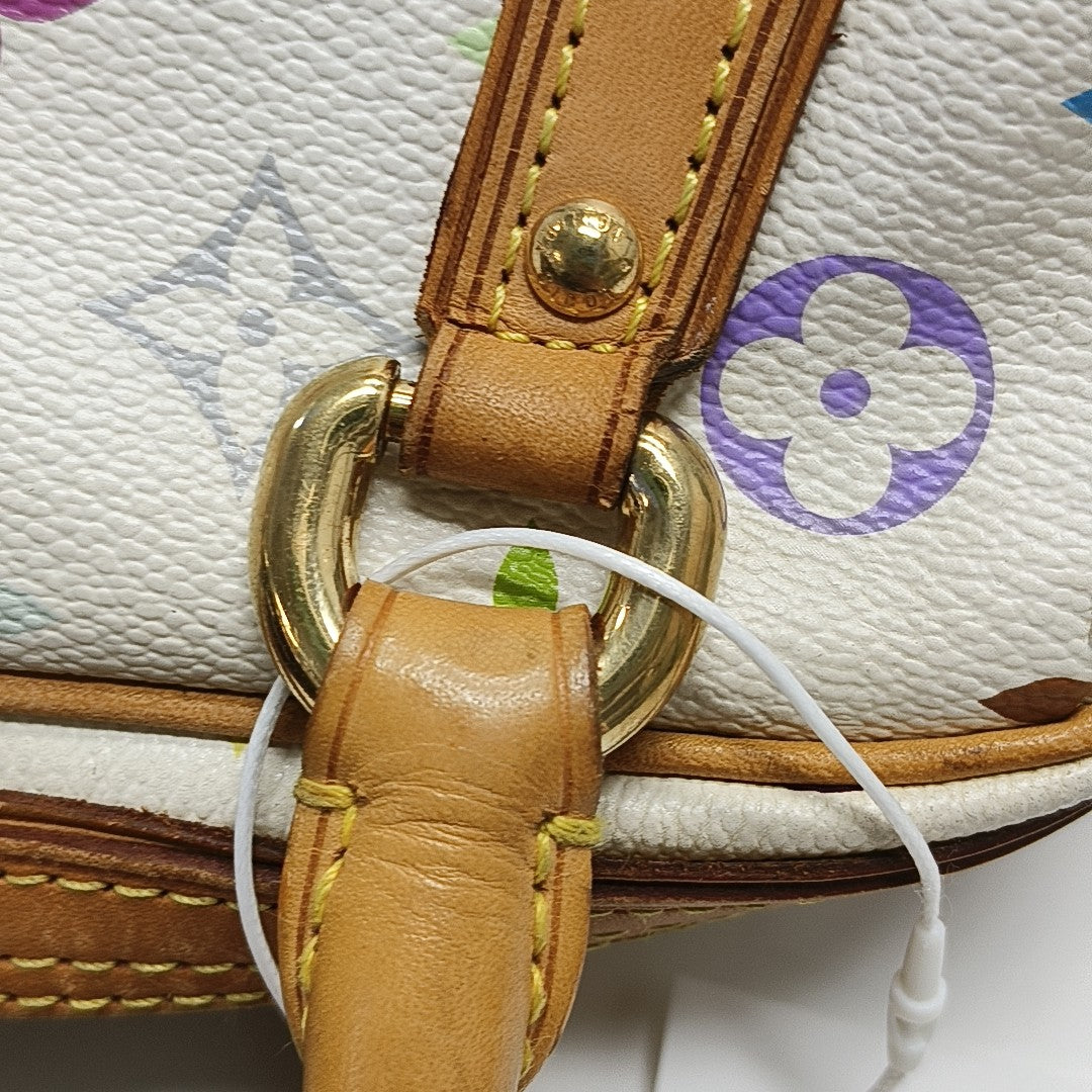 LV × TM PRISCILLA Monogram Coated Canvas White