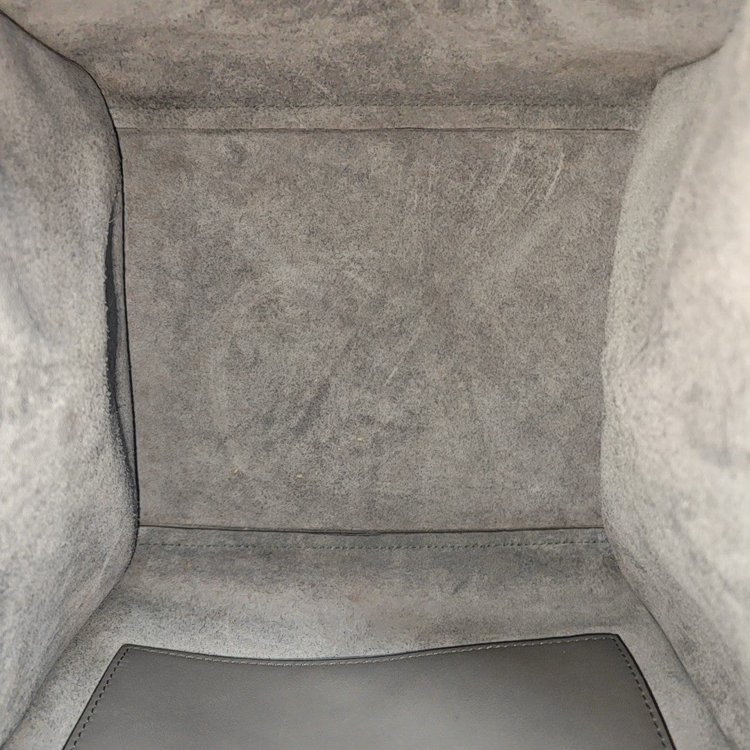 BIG BAG Small Calfskin Gray