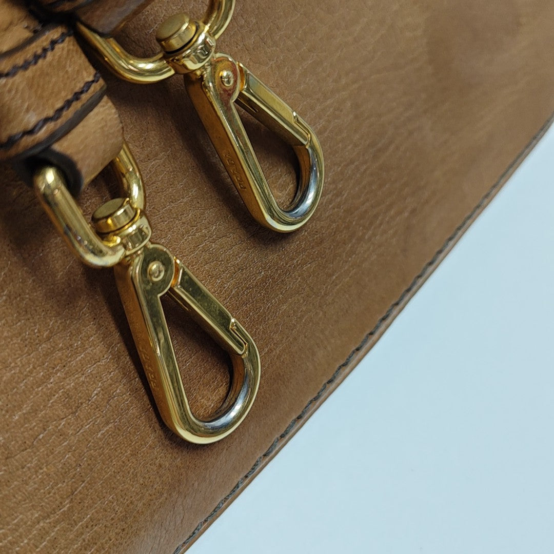 Calfskin Tote Bag Brown