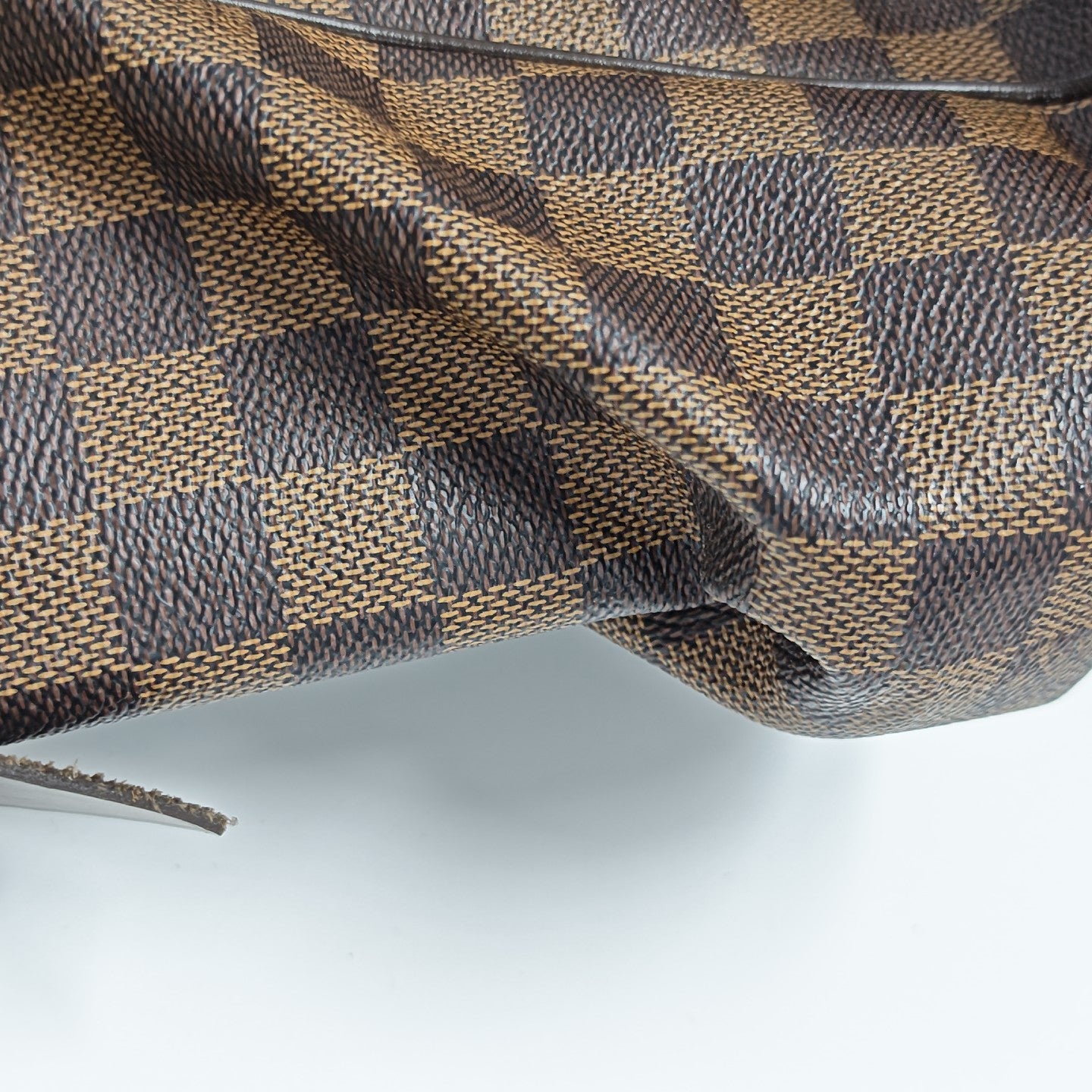 VERONA MM Damier Ebene Coated Canvas Brown