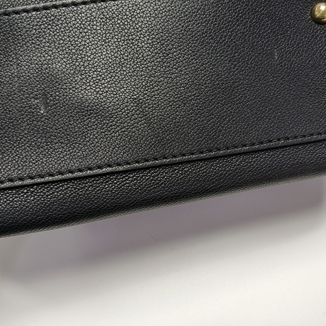 Barnsbury Calfskin Black