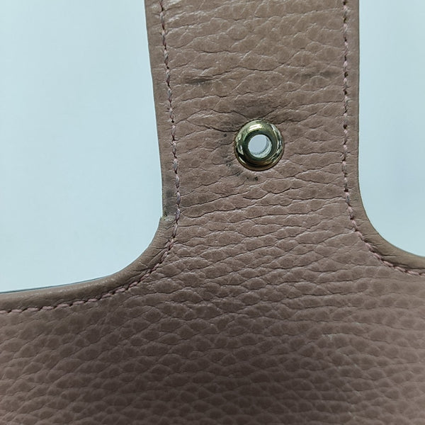Interlocking G Small Calfskin Pink