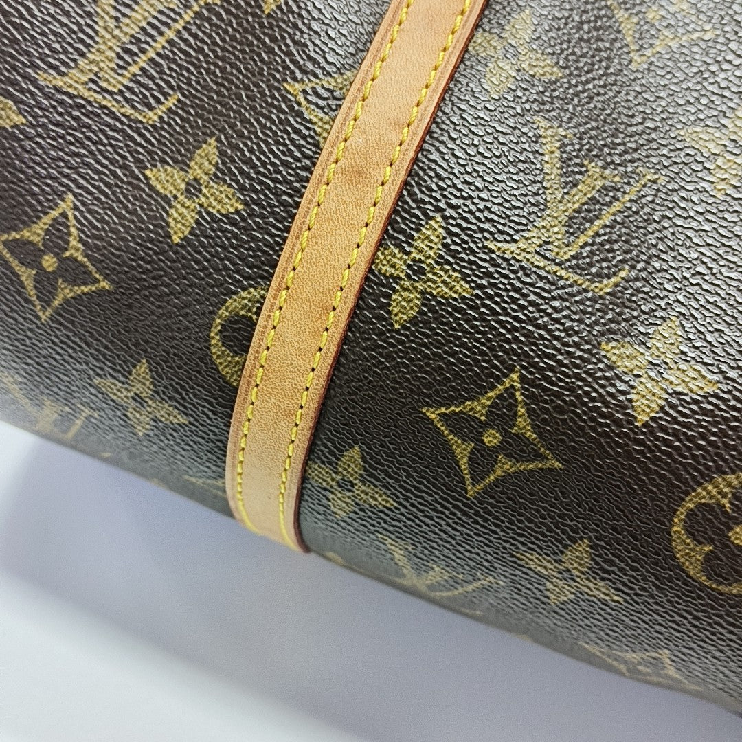 PAPILLON 30 Monogram Coated Canvas Brown