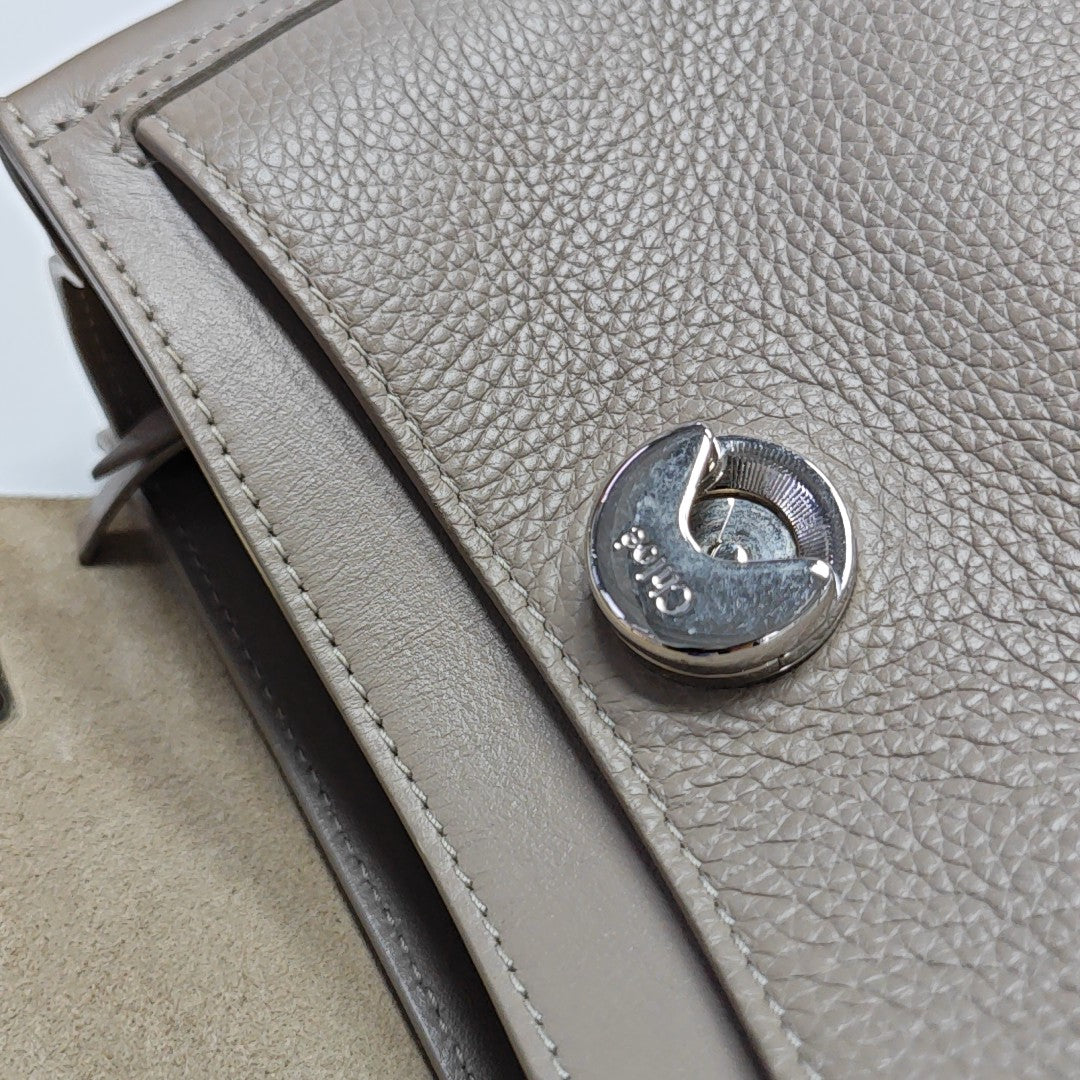 Tess Mini Calfskin Gray