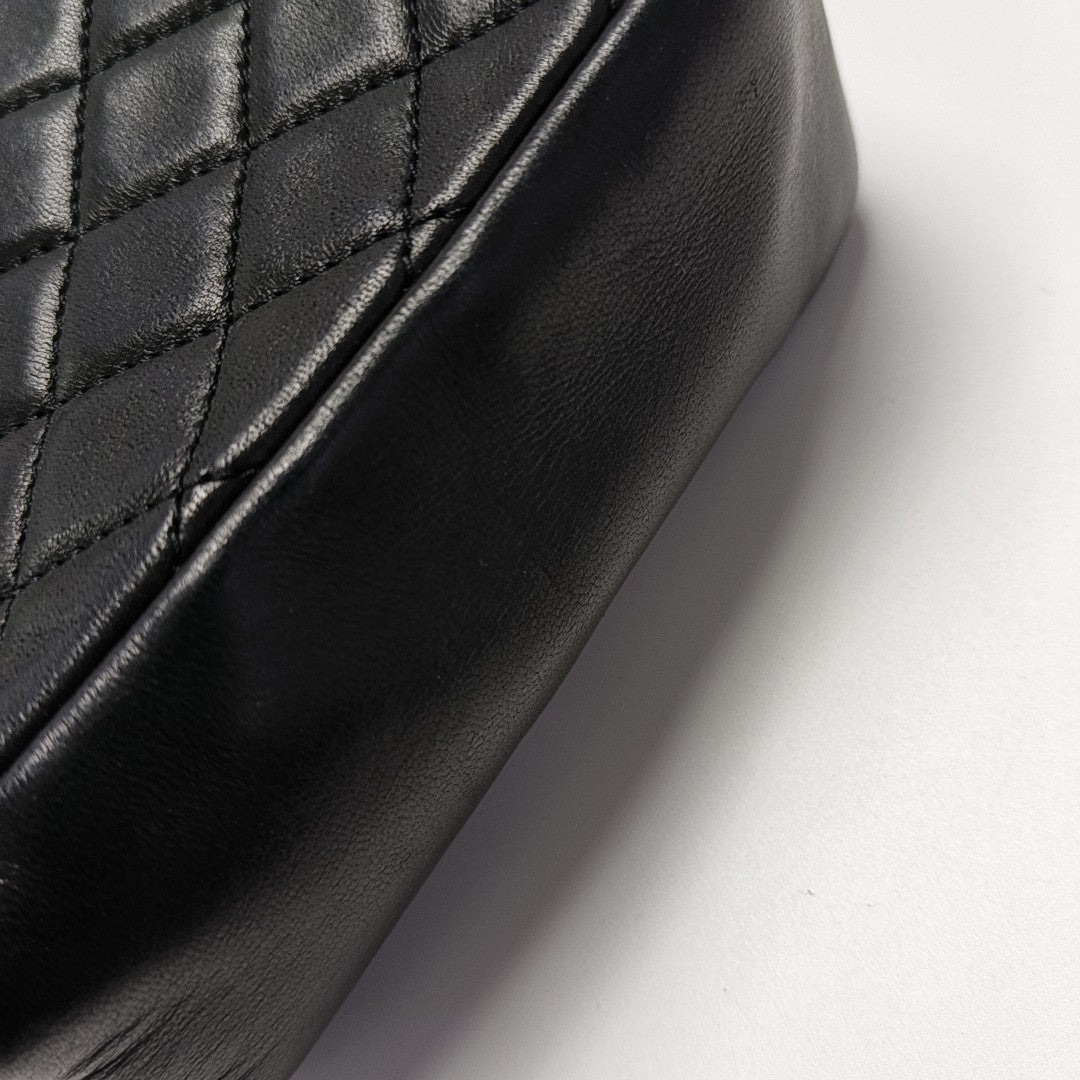 Westminster Medium Quilted Lambskin Black