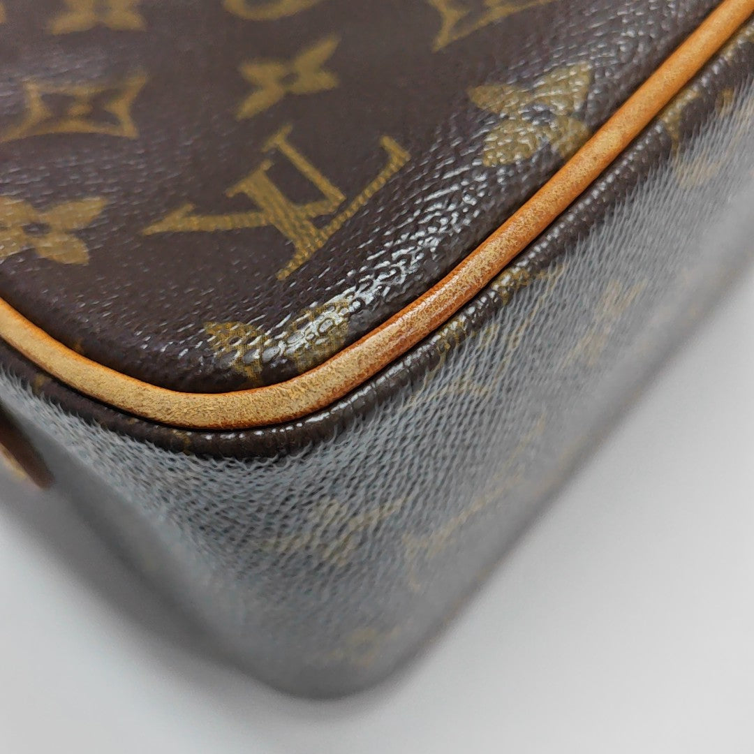 VIVA CITE Monogram Coated Canvas Brown