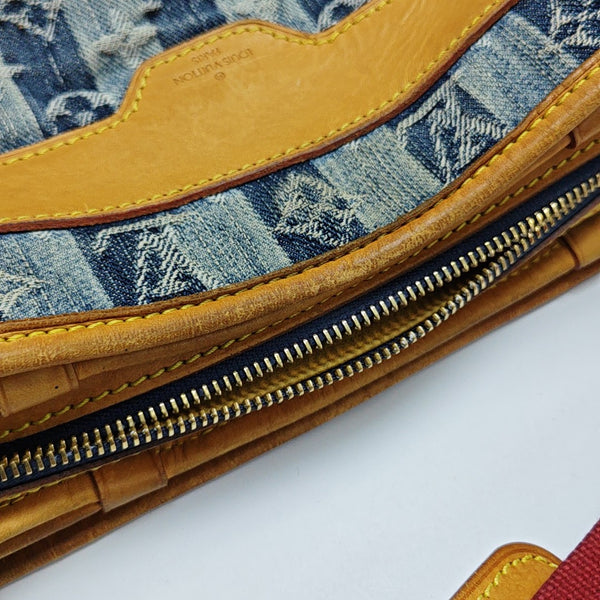 RAYE Monogram Denim Blue